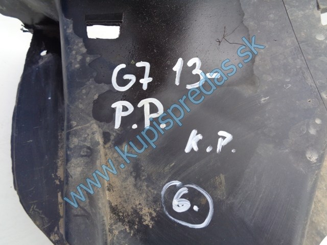 pravý predný podblatník  na vw volkswagen golf 7, 5G0805974